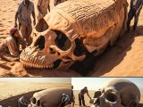Esqueleto humanoide alienígena descoberto sob o deserto: uma virada de jogo para a história humana