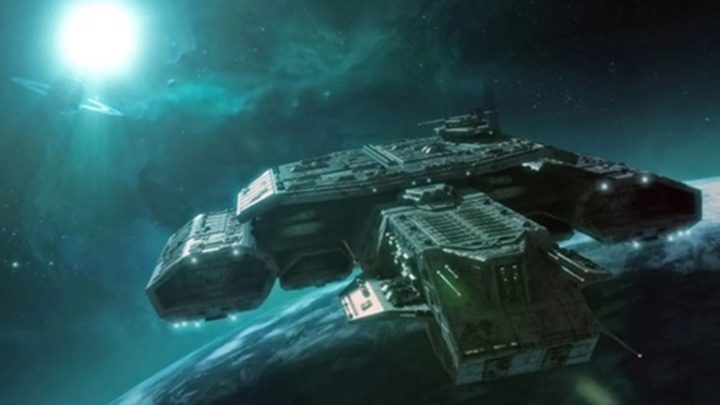 Enorme Nave-Mãe extraterrestre Está Estacionada em Nosso Sistema Solar