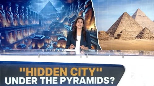 Enormes estruturas subterrâneas encontradas sob as Pirâmides de Gizé despertam antigas teorias de conspiração sobre redes de energia